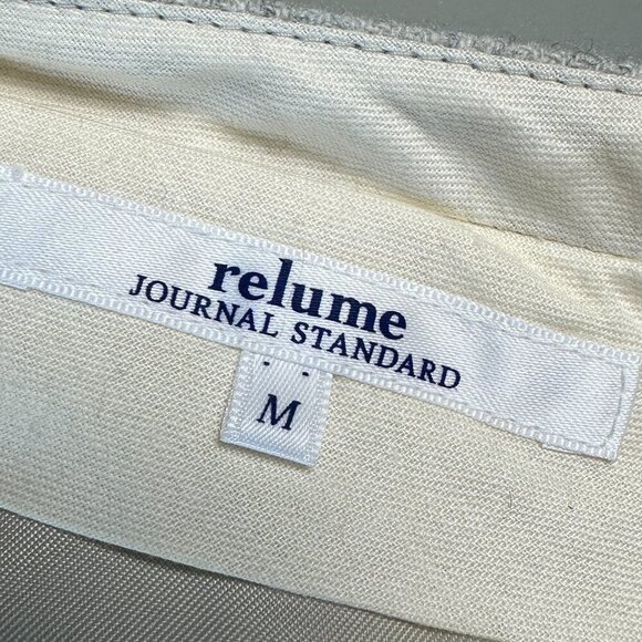 Journal Standard Relume Pants Trousers Wool Japan Gray Women's Medium - Picture 2 of 5